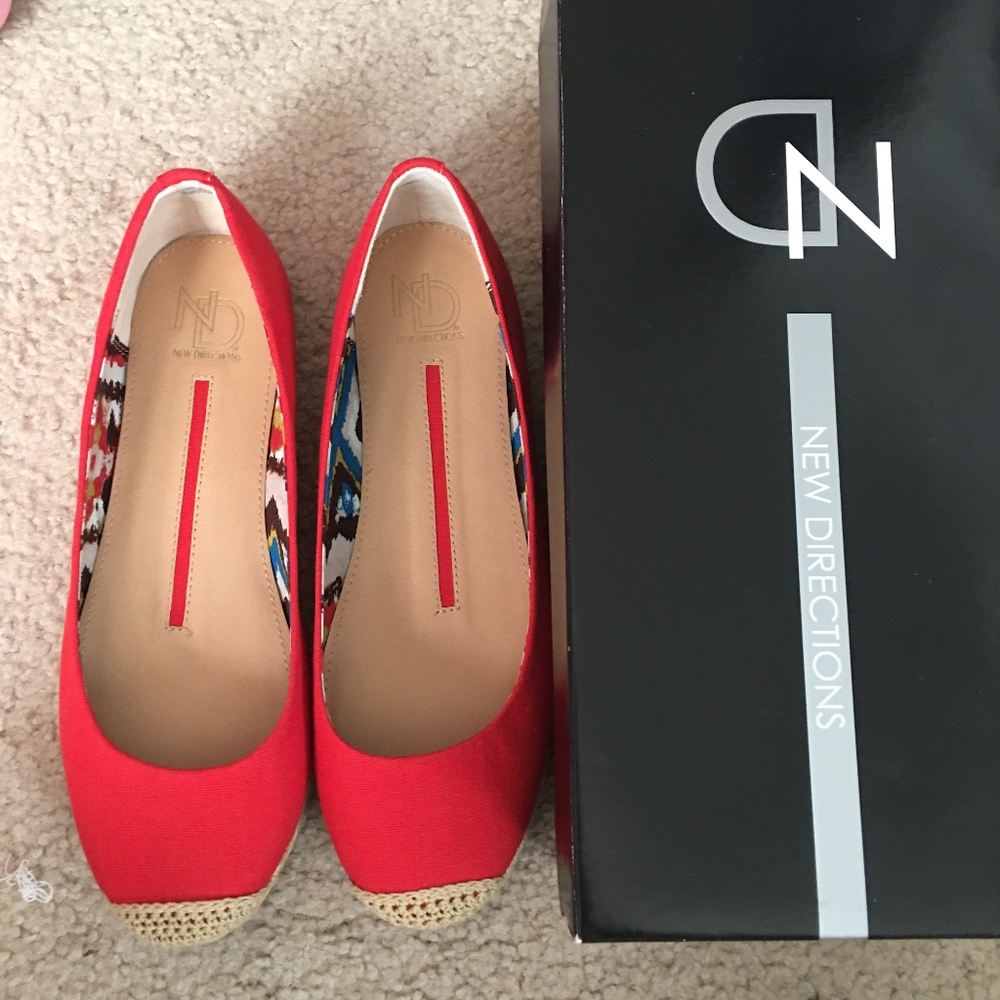 New Direction Red Flats